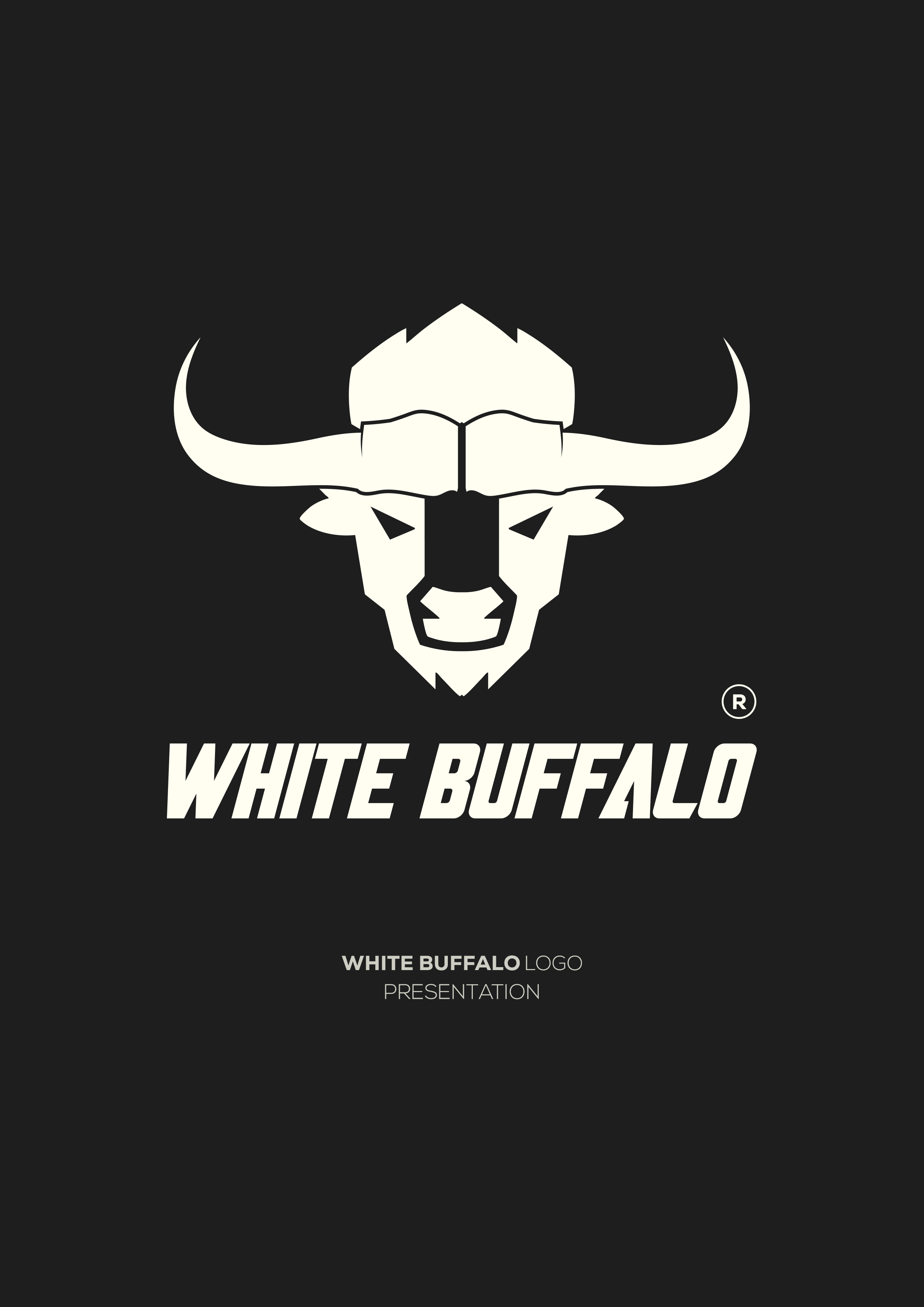 هوية بصرية White Buffalo